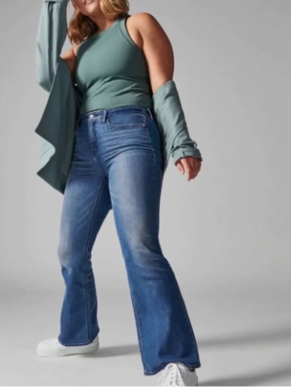 Athleta Sculptek Flare Jeans - Size 20